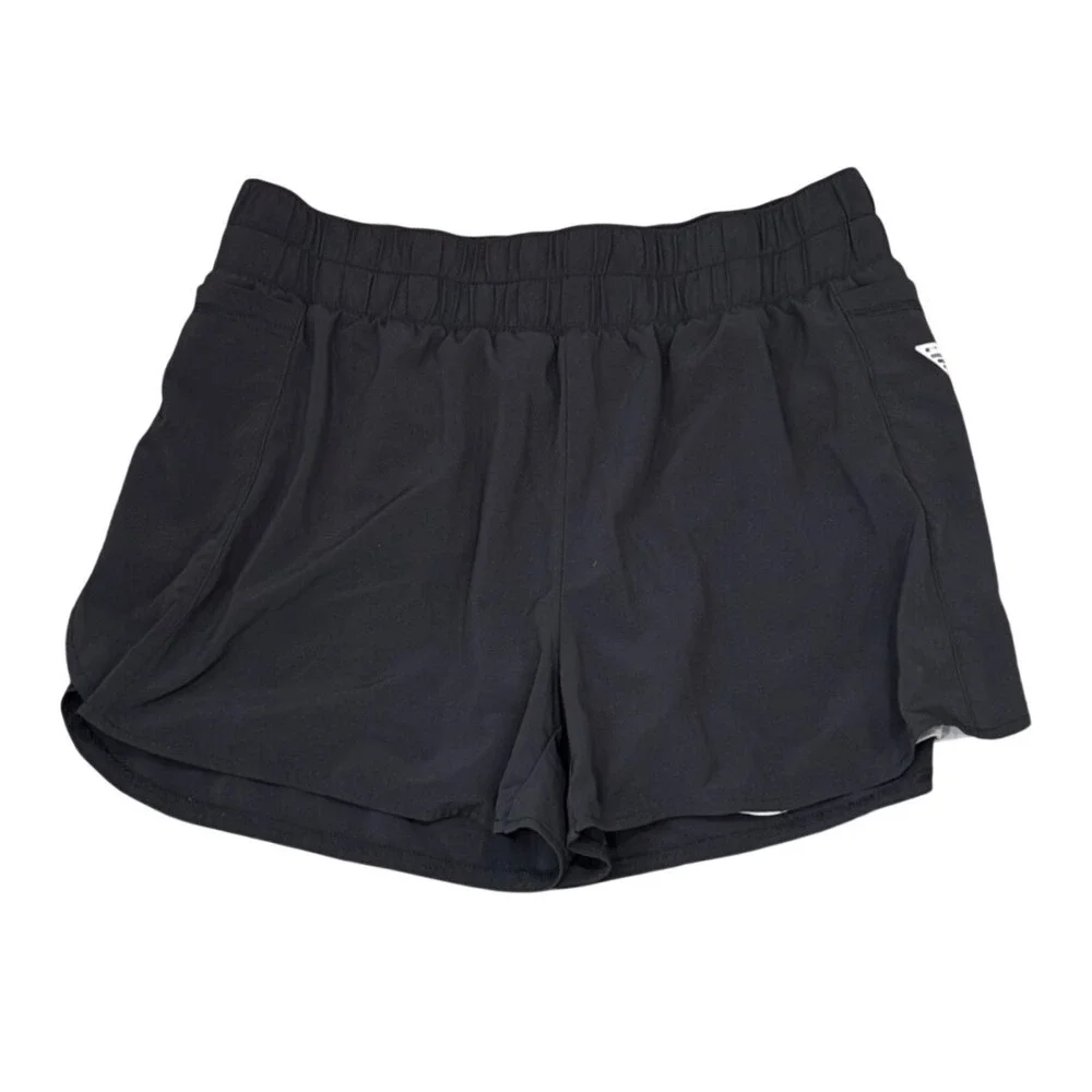 Columbia PFG Womens Performance Fishing Gear Shorts Black FL0306 Size M
